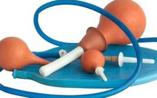 Клизма от глистов и паразитов