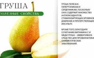 Груша при запоре — можно ли использовать в качестве слабительного?