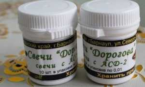 Как применять свечи Дорогова АСД-2 в лечении геморроя?