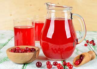 клюквенный сок