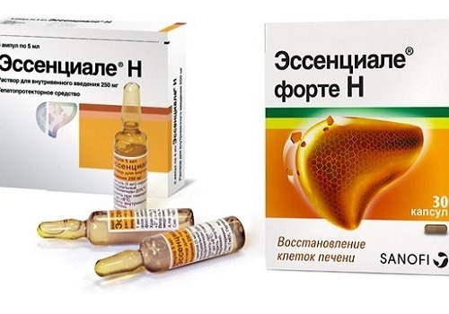 Эссенциале Н в капсулах и инъекциях